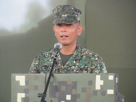 Thiếu tướng Rustico Guerrero - Tân Tư lệnh Bộ Tư lệnh Miền Tây Philippines.